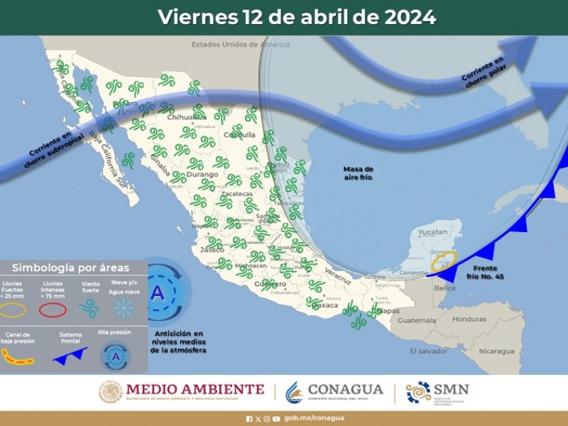 Nublados y alerta por ráfagas de viento en Sonora