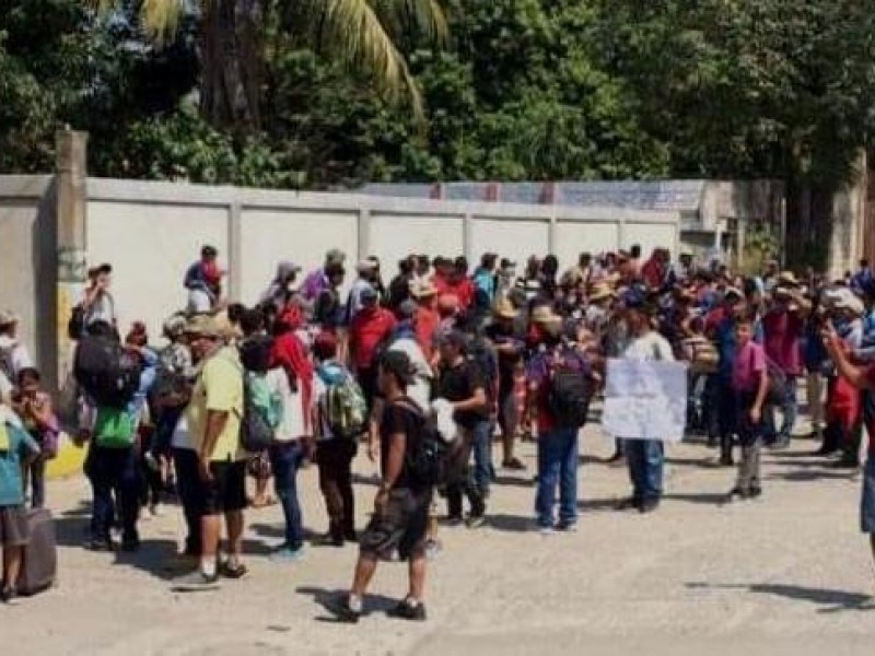 Nueva caravana migrante entra a México