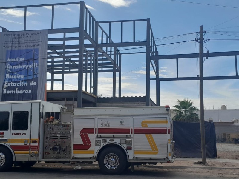 Nueva estación de bomberos avanza lento, piden apoyo a gobierno