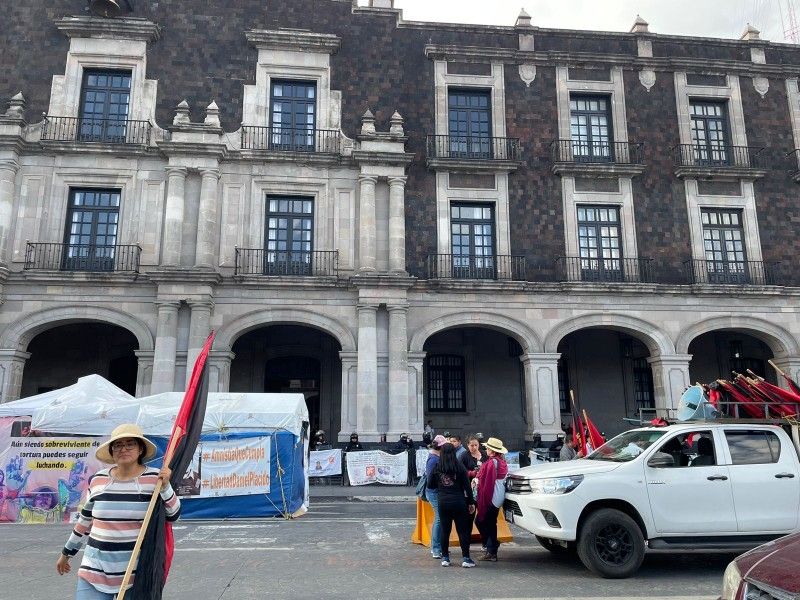 Nueva marcha de maestros en Toluca