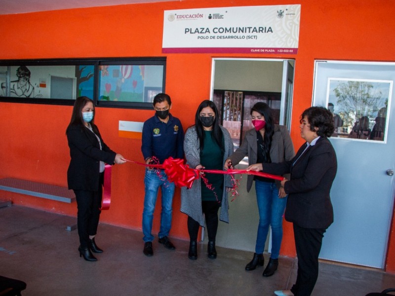 Nueva Plaza Comunitaria para mejor oferta educativa