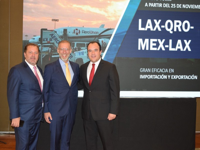 Nueva ruta de carga Los Ángeles–Querétaro
