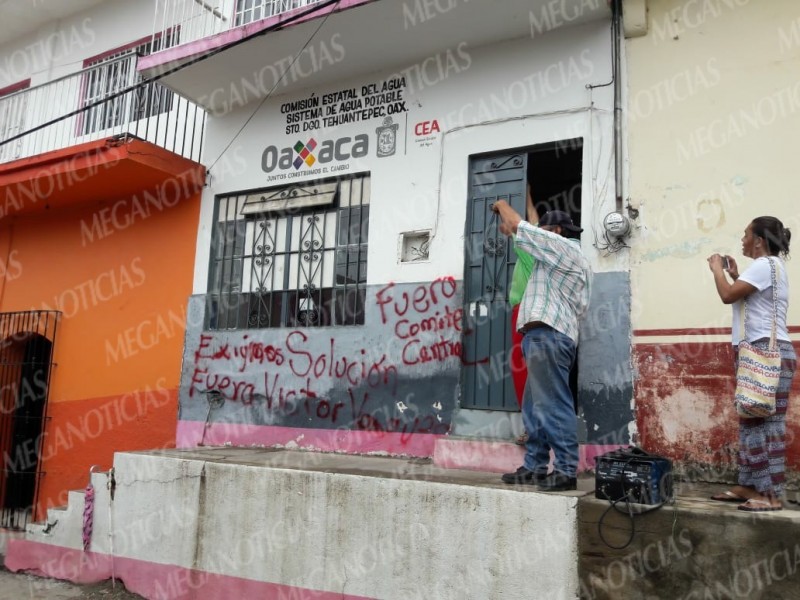 Nuevamente cierran oficinas del SAP en Tehuantepec