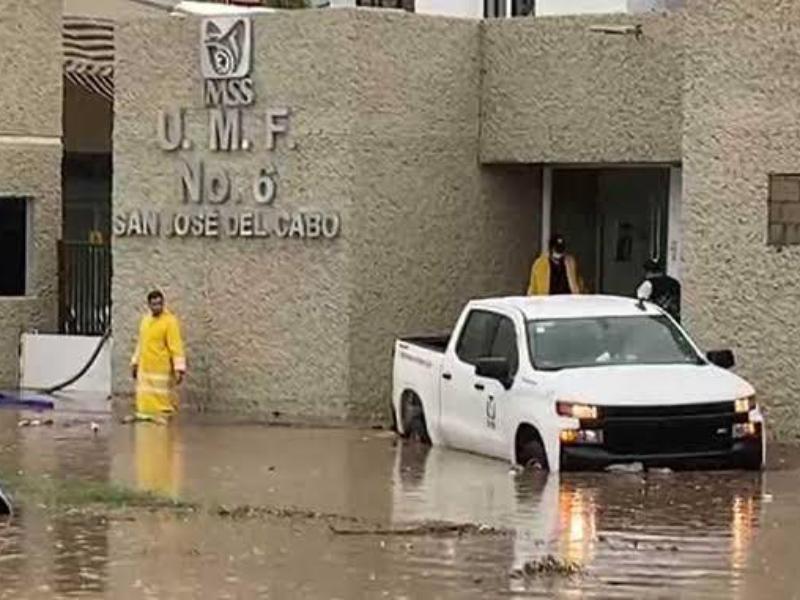 Nuevamente Clinica del Seguro Social se inunda por lluvias