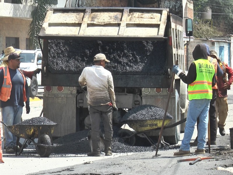 Nuevamente es reparada vialidad del bulevar Vasco de Quiroga