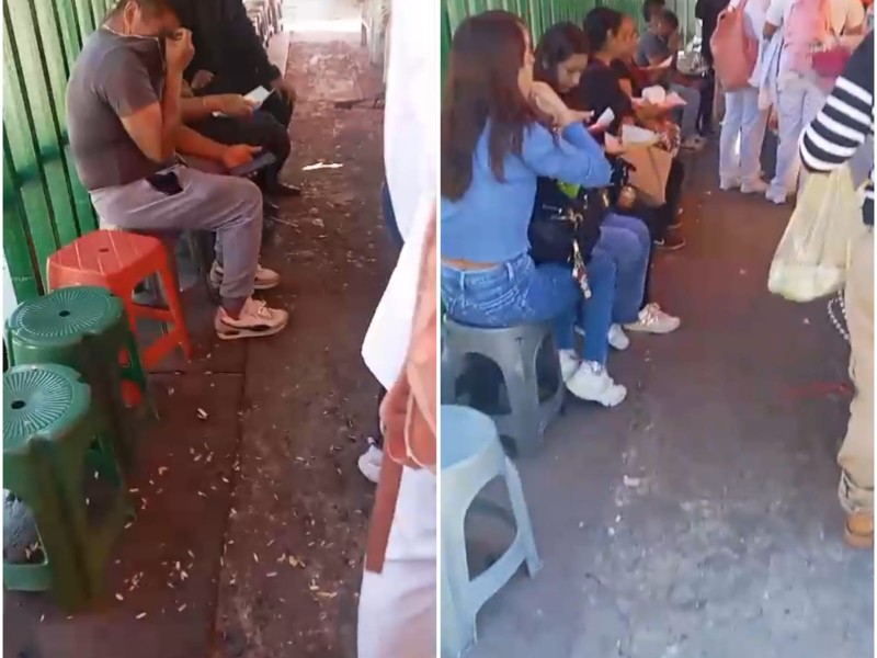 Nuevamente piden alineamiento de comercios a un costado del IMSS