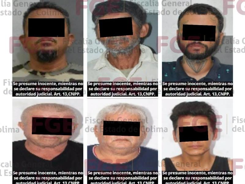 Nueve detenidos en Colima y Coquimatlán por contar con órdenes de aprehensión