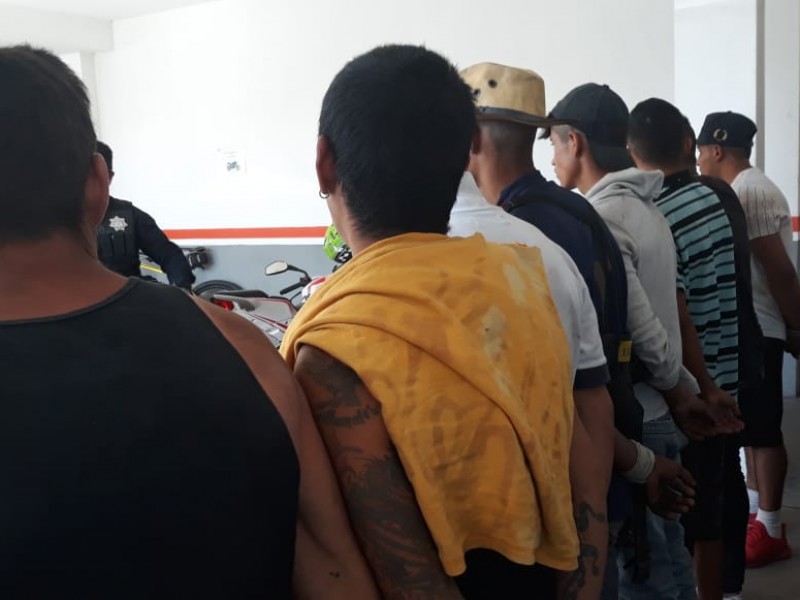 Nueve detenidos por robo millonario de atún