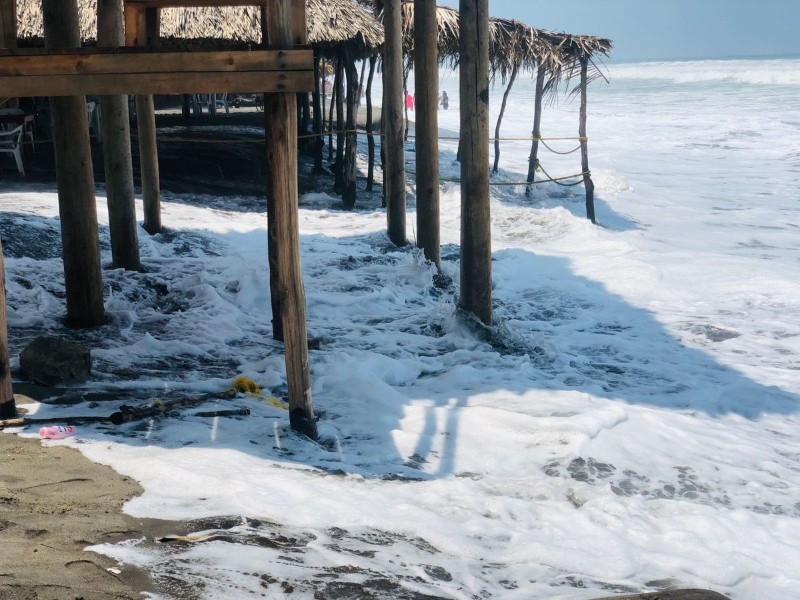 Nuevo alertamiento por efectos de mar de fondo en costas de Chiapas