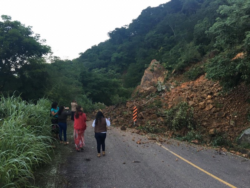 Nuevo desalve en zona serrana. Ahora en Ruiz