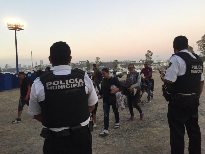 Nuevo grupo de migrantes en Querétaro