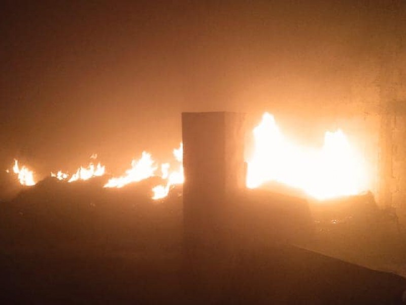 Nuevo incendio en  la Central de Abastos de Xalapa