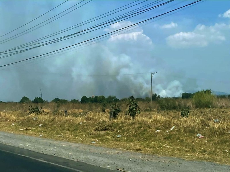 Nuevo incendio en La Primavera; el tercero de la semana