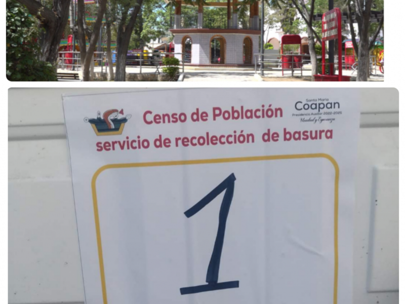 Nuevo recolector de Coapan para noviembre; 2 meses para censo