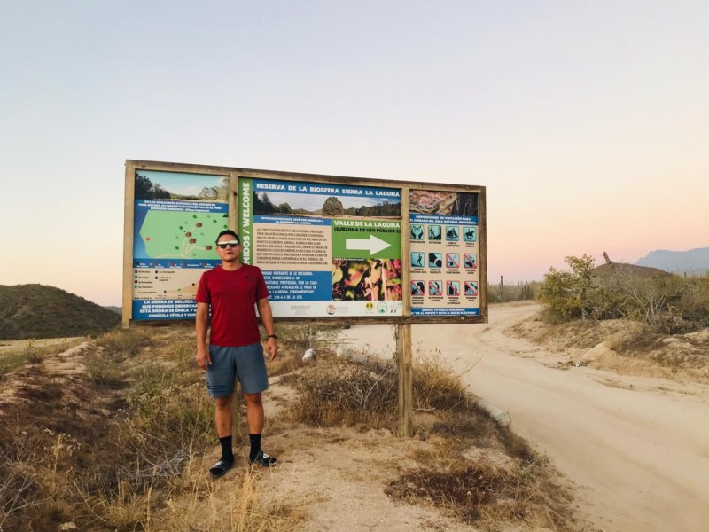 Nuevo récord de descenso en La Sierra de la Laguna