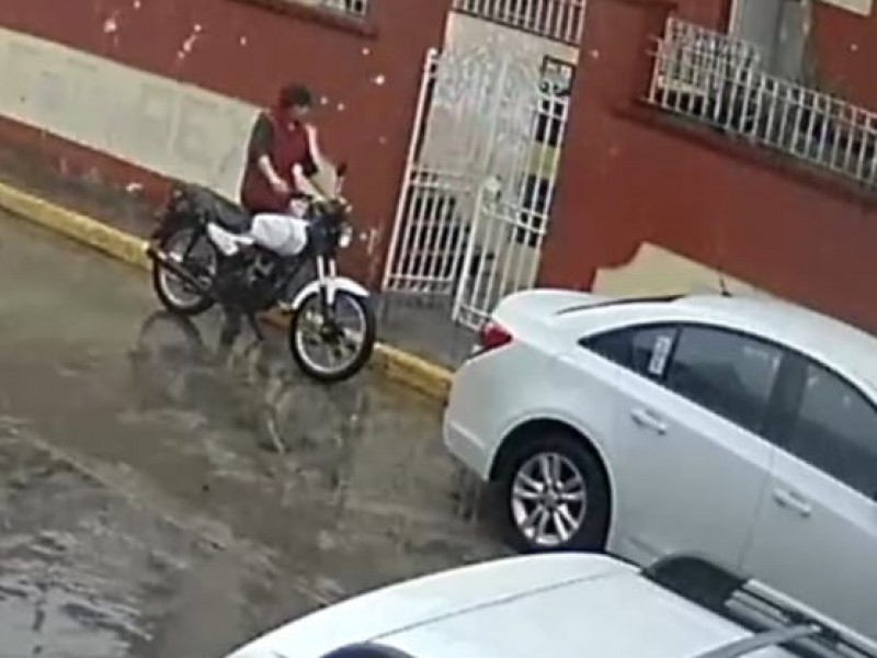 Nuevo robo de motocicleta en Xalapa