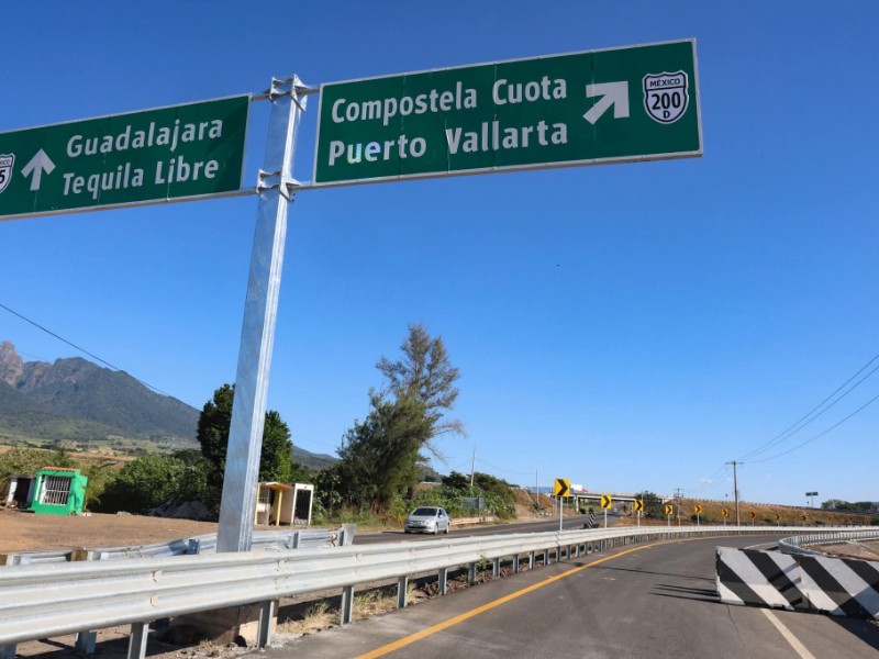 Nuevo tramo Tepic–Compostela reduce tiempos, pero encarece viaje a Vallarta