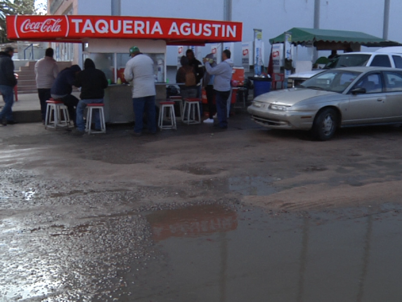 Nuevos baches por lluvias