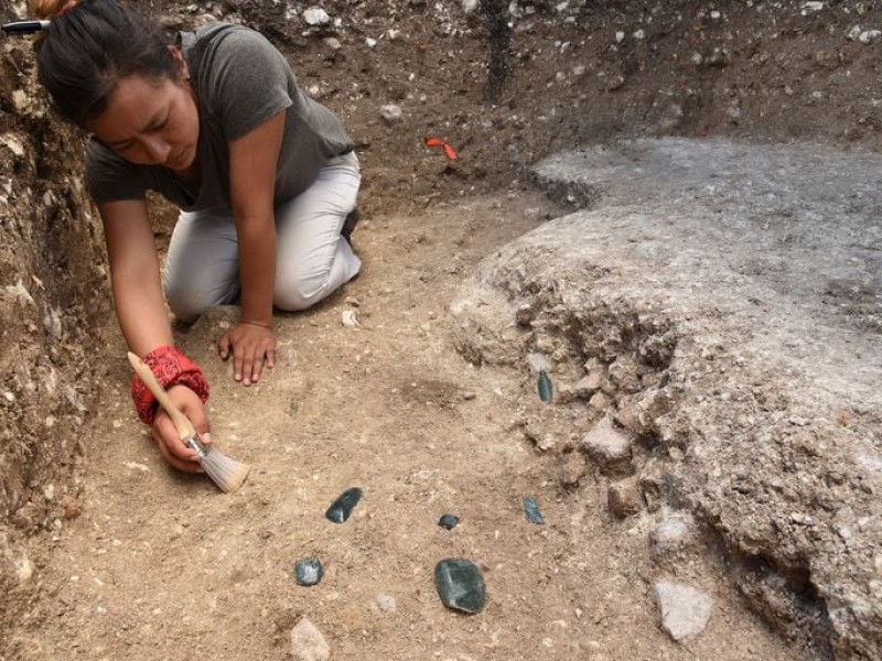 Nuevos hallazgos arqueologicos en obra del Tre Maya