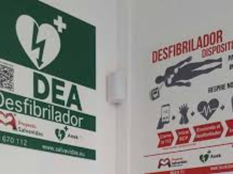 Oaxaca avanza como destino cardio protegido, instalan desfibriladores en espacios públicos