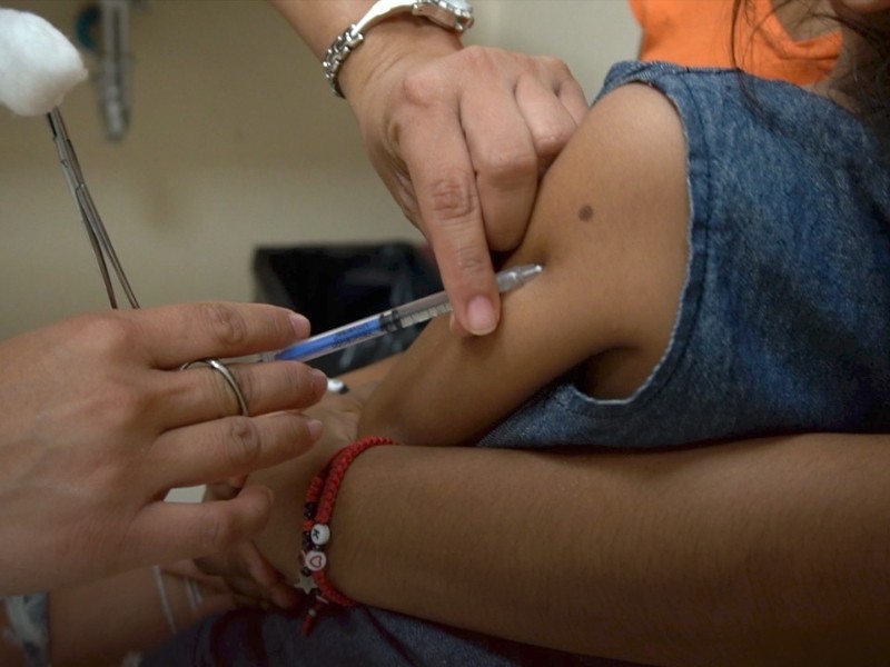 Oaxaca con una cobertura del 64% en vacunación infantil
