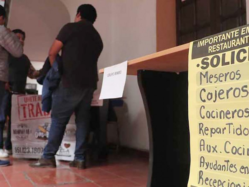 Oaxaca entre los 4 estados con menor crecimiento laboral