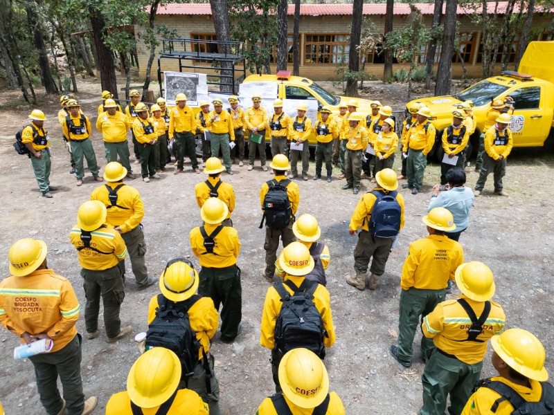 Oaxaca fortalece combate a incendios forestales con capacitación internacional