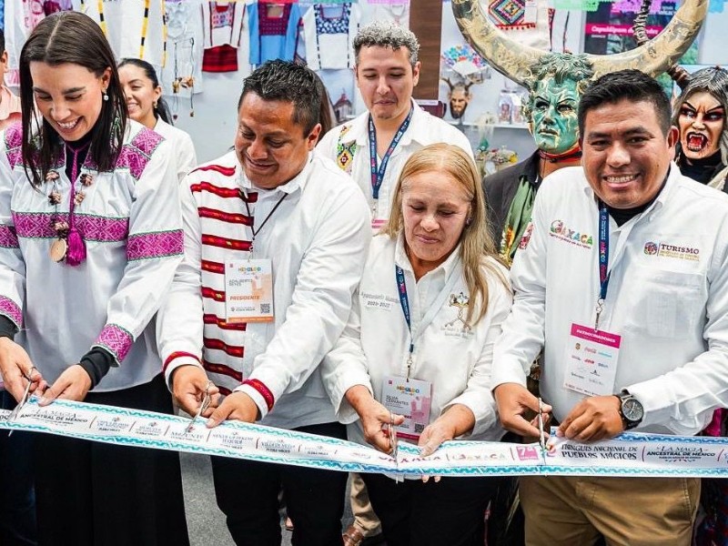 Oaxaca impulsa su riqueza cultural en Tianguis de Pueblos Mágicos
