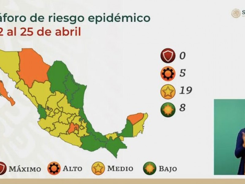 Oaxaca pasa a semáforo verde este lunes