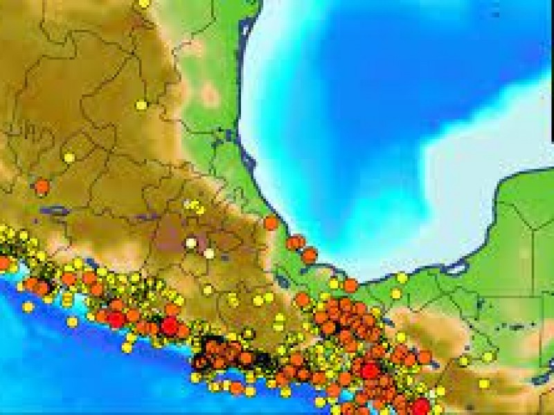 Oaxaca registra el 25% de los sismos en México