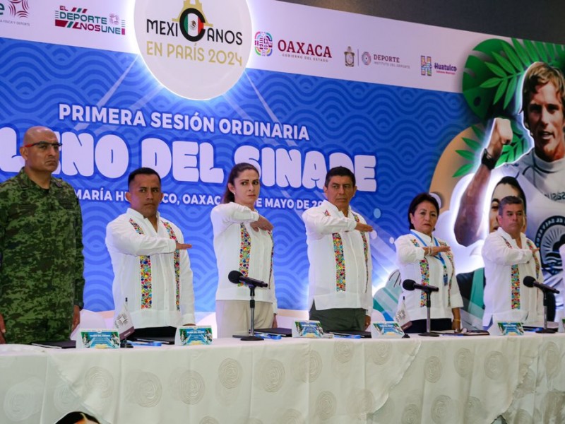 Oaxaca sede de sesión del SINADE; cultura física y deportes