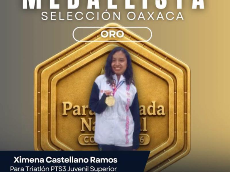 Oaxaca suma 36 medallas en la Paralimpiada Nacional CONADE 2026
