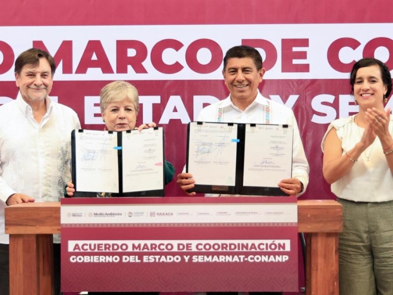 Oaxaca suma 6,800 hectáreas nuevas bajo resguardo ambiental