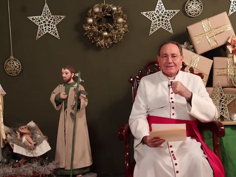 Obispo de Zacatecas emite su mensaje navideño anual
