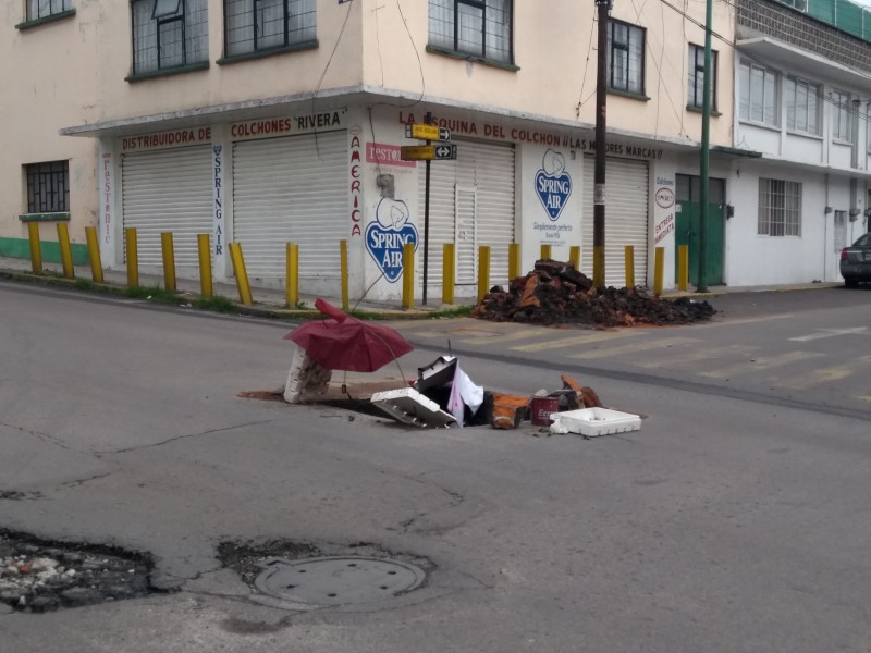 Obra a medias, causa conflictos a Toluca