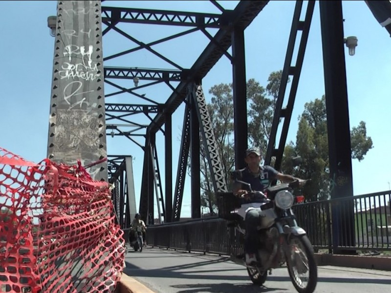 Obra de Puentes Blancos; riesgo para la población