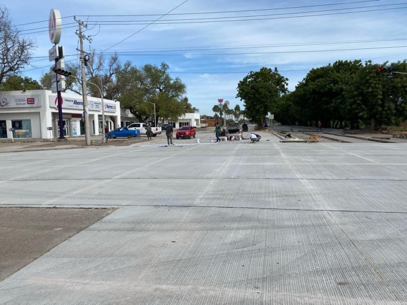 Obra del bulevar Rosales podría estar lista este sábado