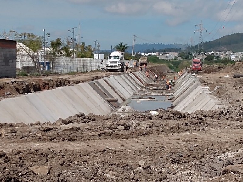 Obra del puente de la cantera opera a marchas forzadas