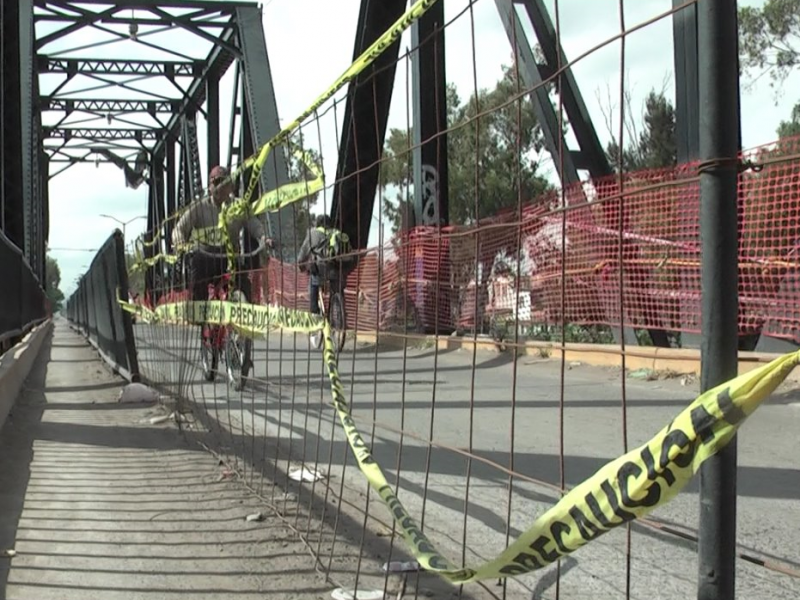 Obra detenida representa peligro para la ciudadanía