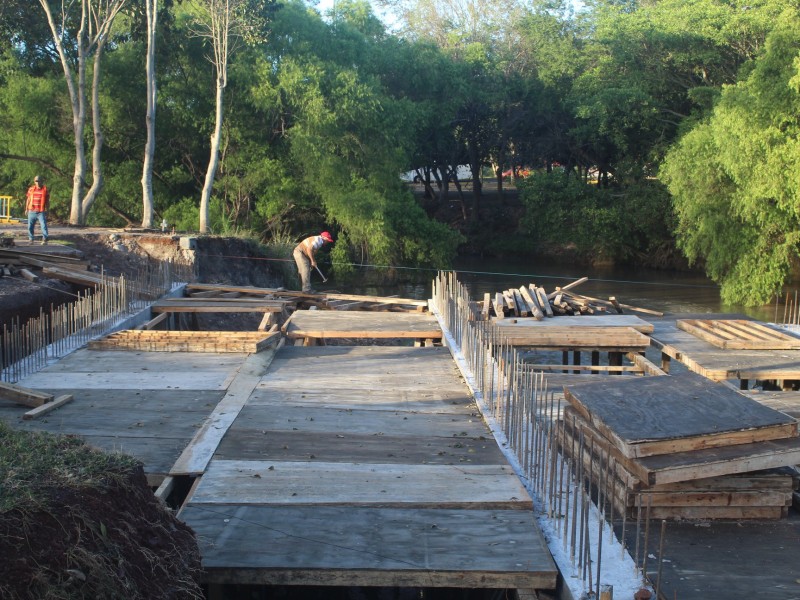 Obra en canal el Sabino finaliza en marzo