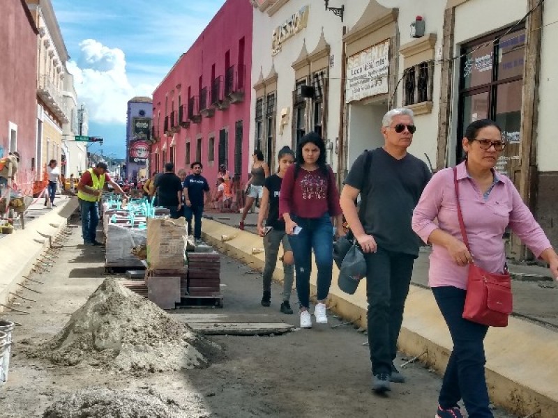 Obra en el centro se retrasará creen tepicenses