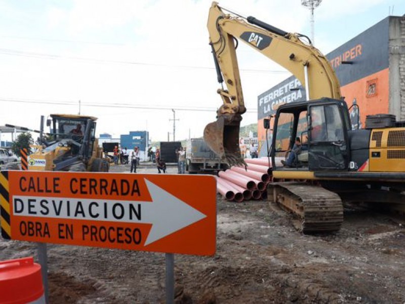 Obra en Villa de Cervantes concluirá en julio: Secretaría Infraestructura