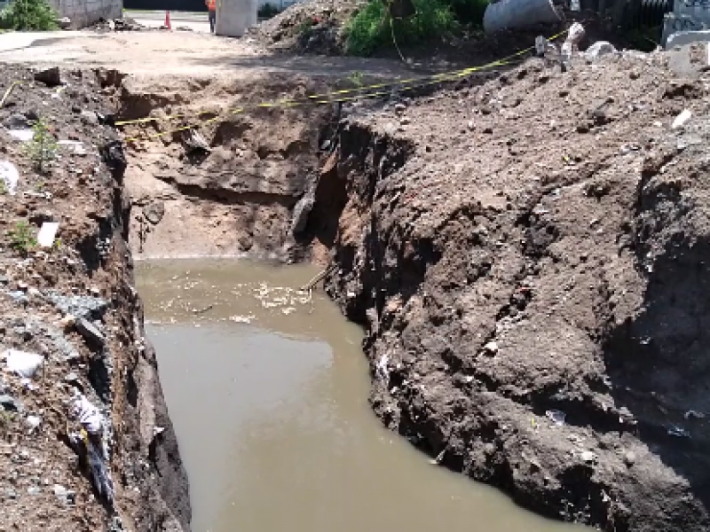 Obra inconclusa afecta a los habitantes