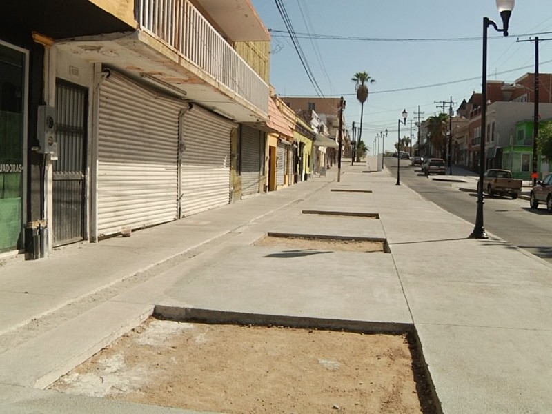 Obra inconclusa daña imagen del centro histórico: comerciantes