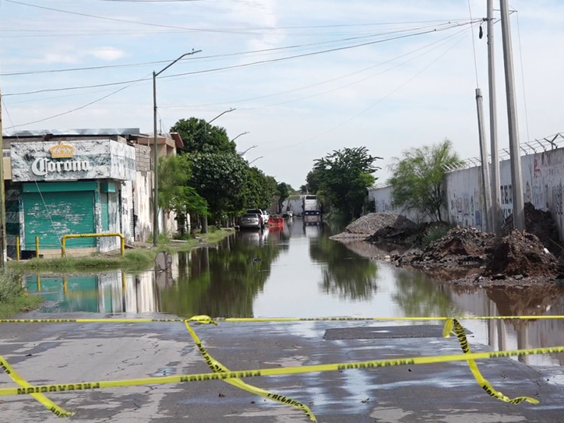 Obra inconclusa y deficiente solo deja desastre para vecinos