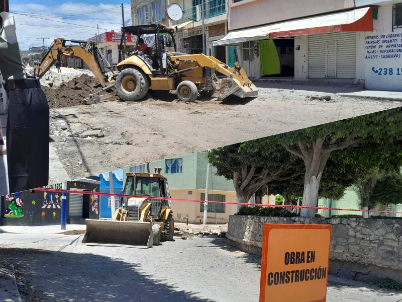 Obras centro demorarán 2meses más, Rotonda Sarabia para finales de septiembre