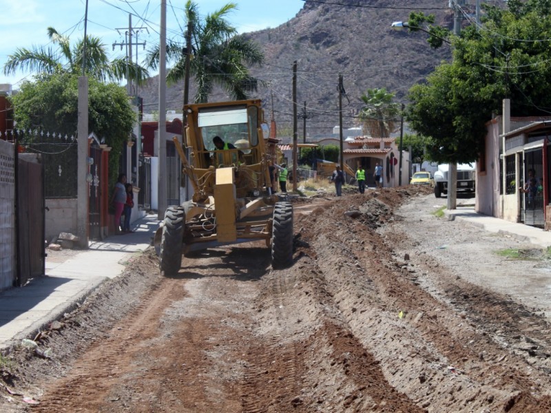 Obras de CMCOP en Guaymas al 75%