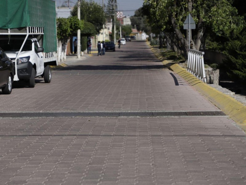 Obras de mantenimiento vial y alumbrado en Quintas del Marqués