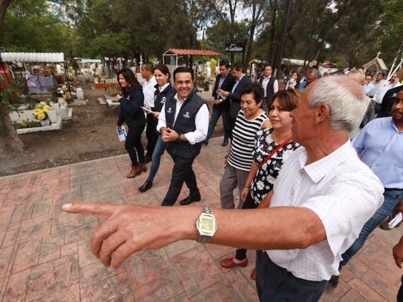 Obras de mejoramiento para el Panteón Cimatario