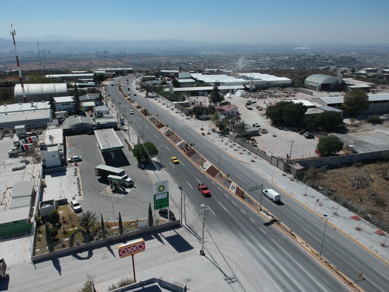 Obras de modernización y ampliación de la carretera estatal 540